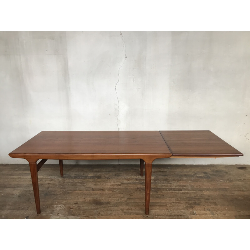 Vintage scandinavian danish teak table by Johannes Andersen for Uldum Mobelfabrik, 1960s