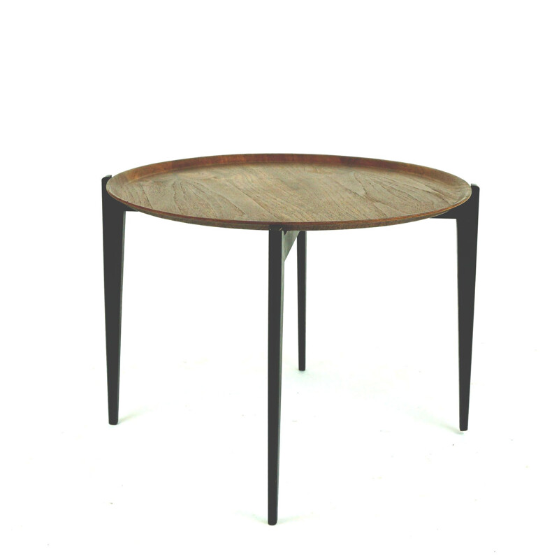 Scandinavische teakhouten klaptafel, Zweden 1950