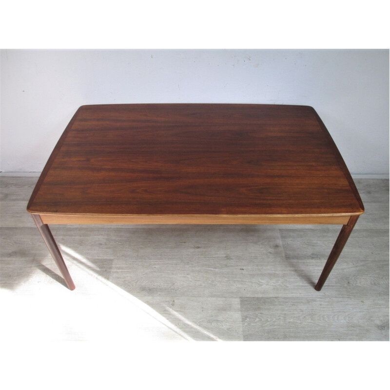 Mesa de café escandinava Vintage de Yngvar Sandström para Seffle Möbelfabrik, Suécia 1960