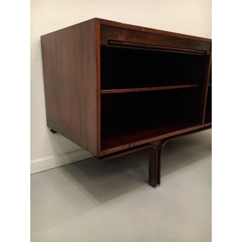 Mid-century rosewood sideboard by Gianfranco Frattini, Italy 1957