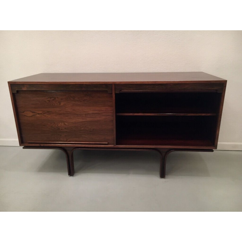 Mid-century rosewood sideboard by Gianfranco Frattini, Italy 1957