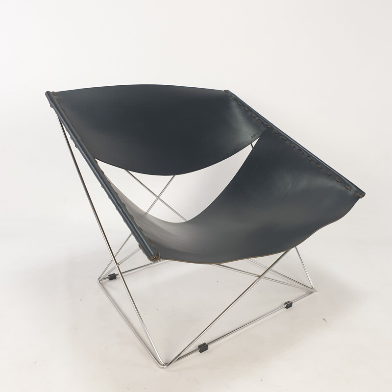 Mid-century F675 Butterfly lounge chair by Pierre Paulin for Artifort, Holland 1980s
