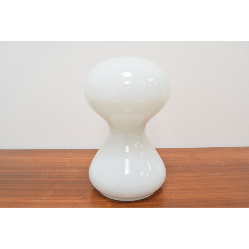 Mid-century All Glass table lamp By Ivan Jakes, Czechoslovakia 1970's