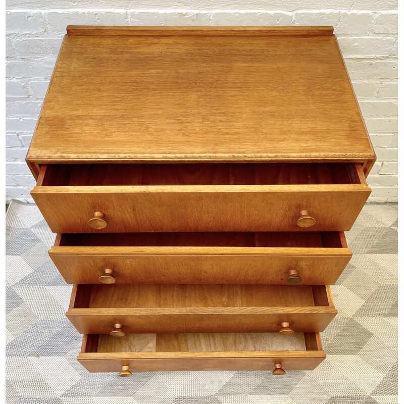 Vintage chest of bedroom drawers by Meredew, 1960's