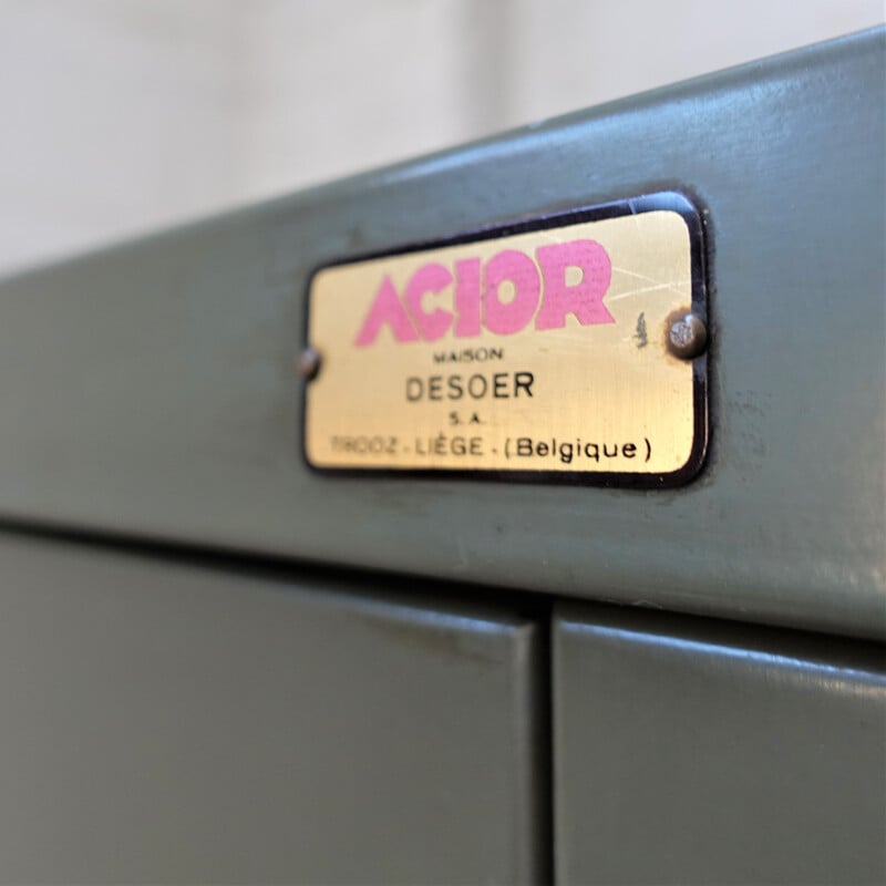 Vintage industrial Acior locker