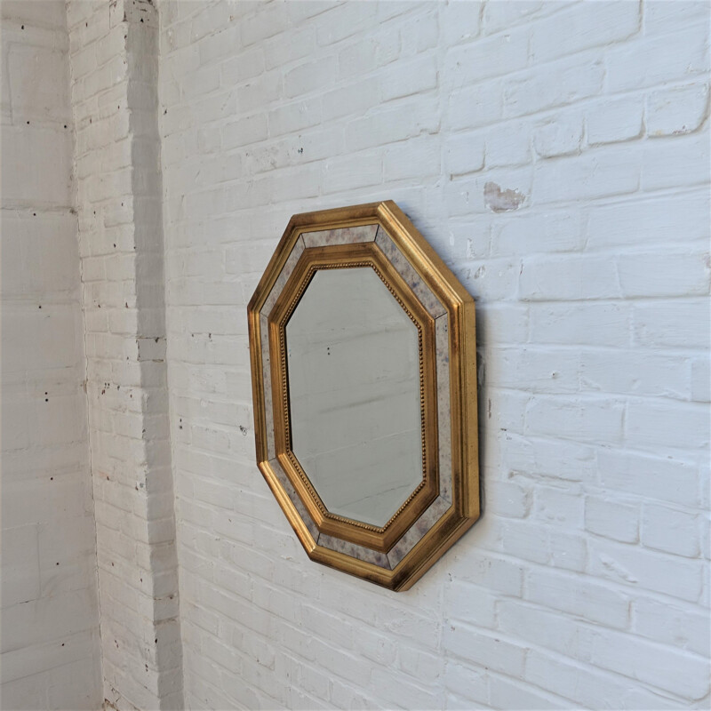 Vintage Regency mirror by Deknudt 1970's