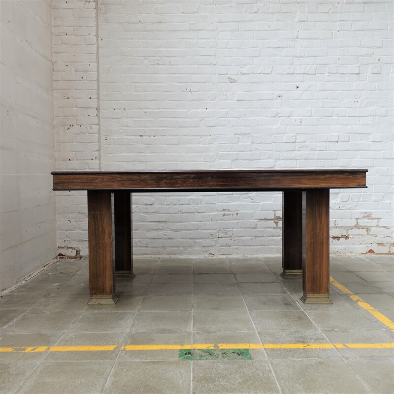 Mid-century Art Deco dining table by Decoene