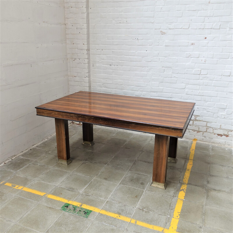 Mid-century Art Deco dining table by Decoene