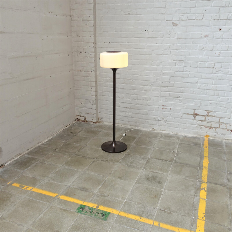 Vintage design copper floor lamp