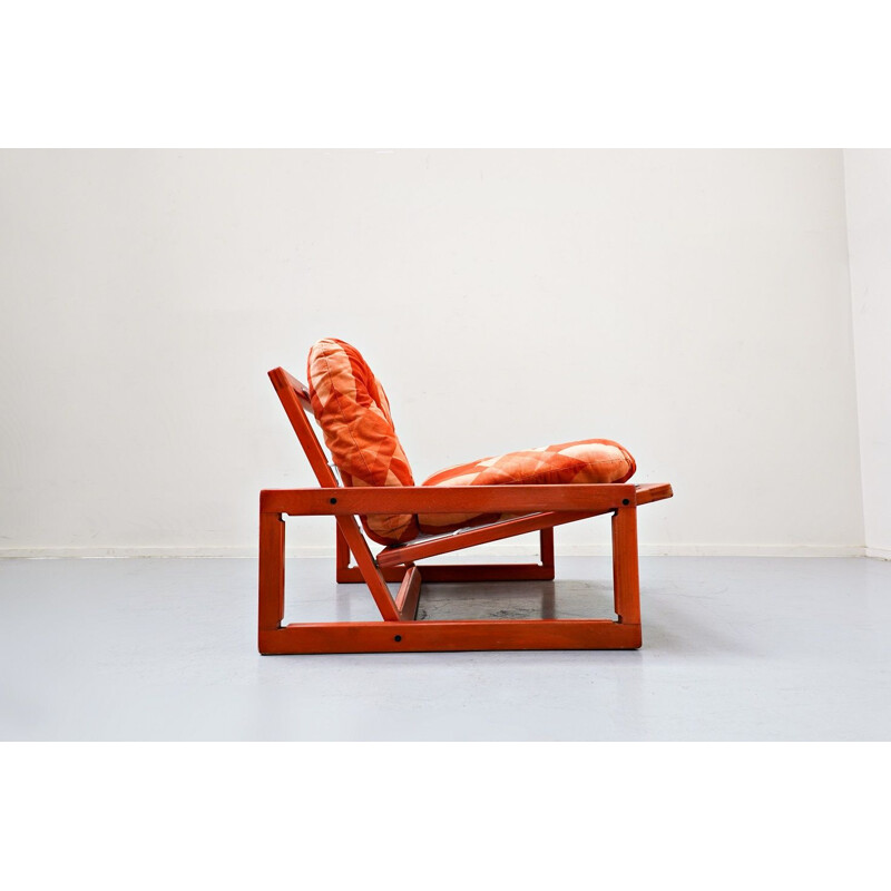 Carlotta" vintage lounge stoel van Tobia
