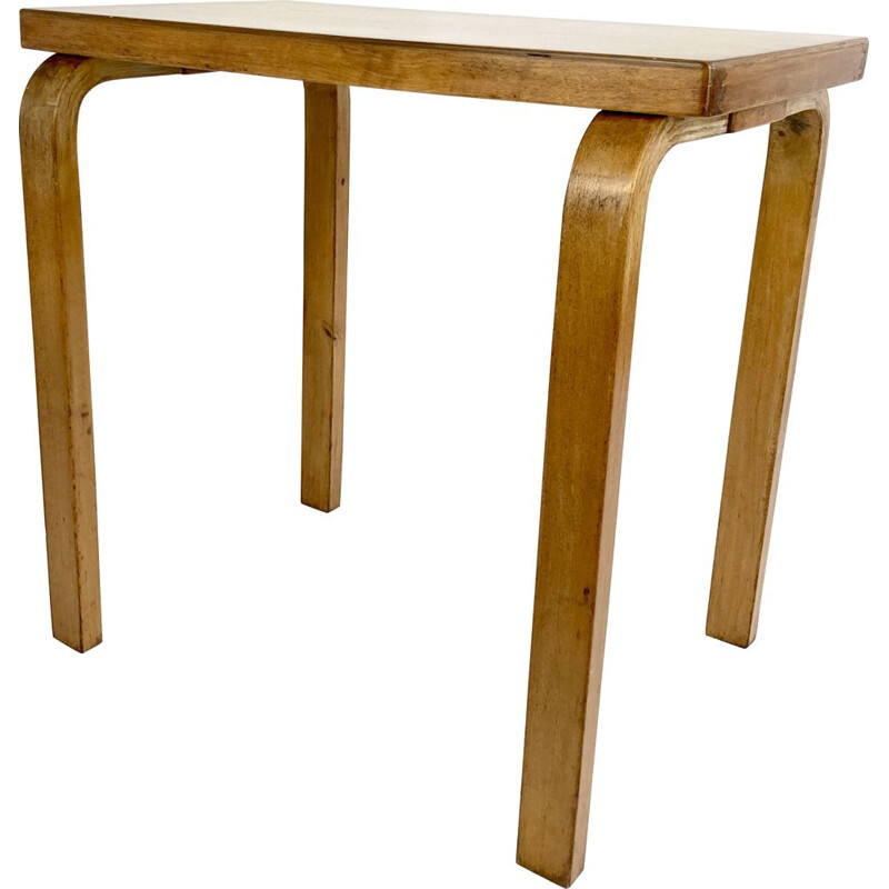 Mid-century small side table by Alvar Aalto for UK by Finmar, 1930s