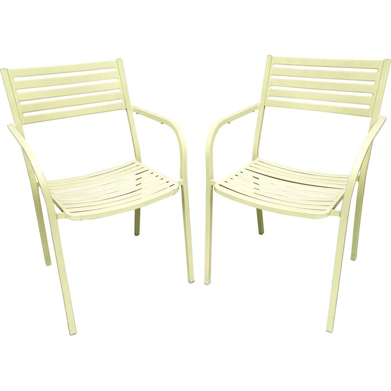 2 vintage garden chairs OMU