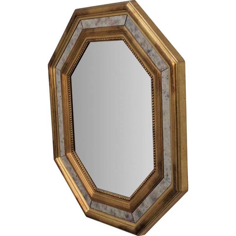 Vintage Regency mirror by Deknudt 1970's