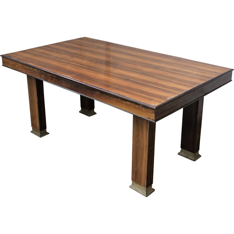 Mid-century Art Deco dining table by Decoene