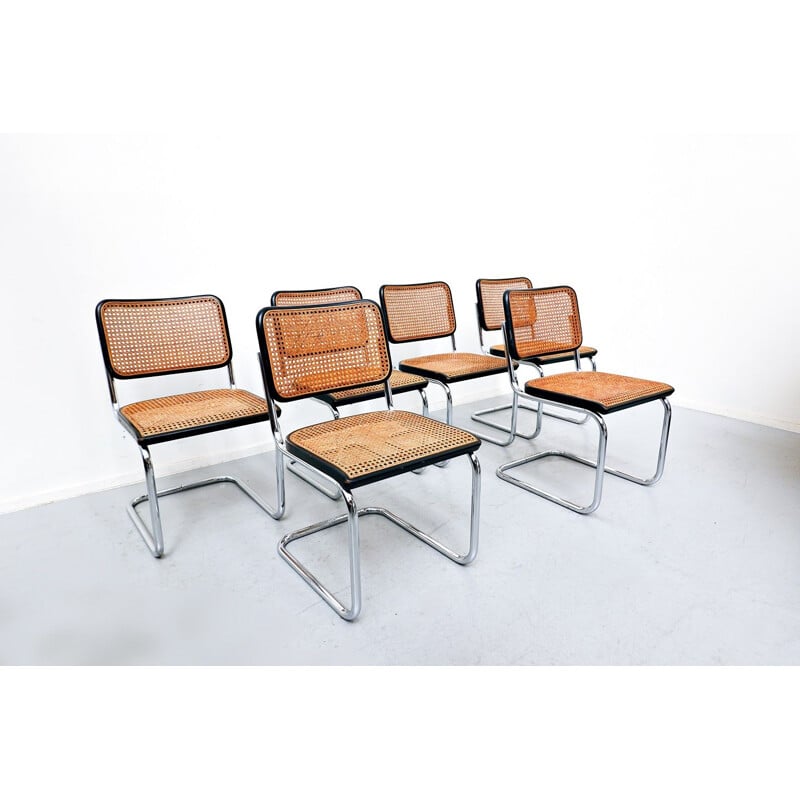 6 chaises vintage par Thonet