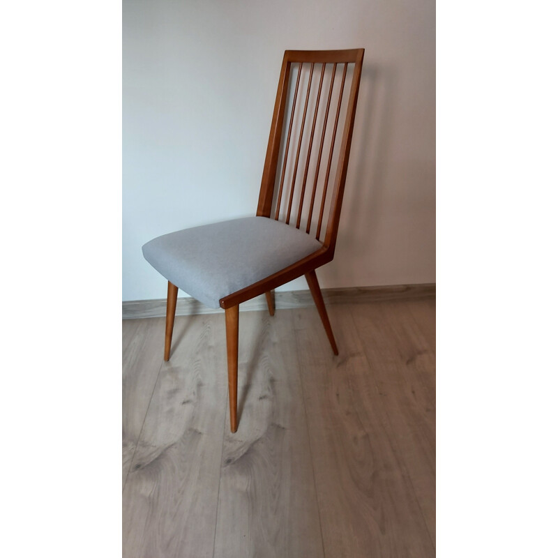 Mid century set of 8 chairs, Germany 1970s