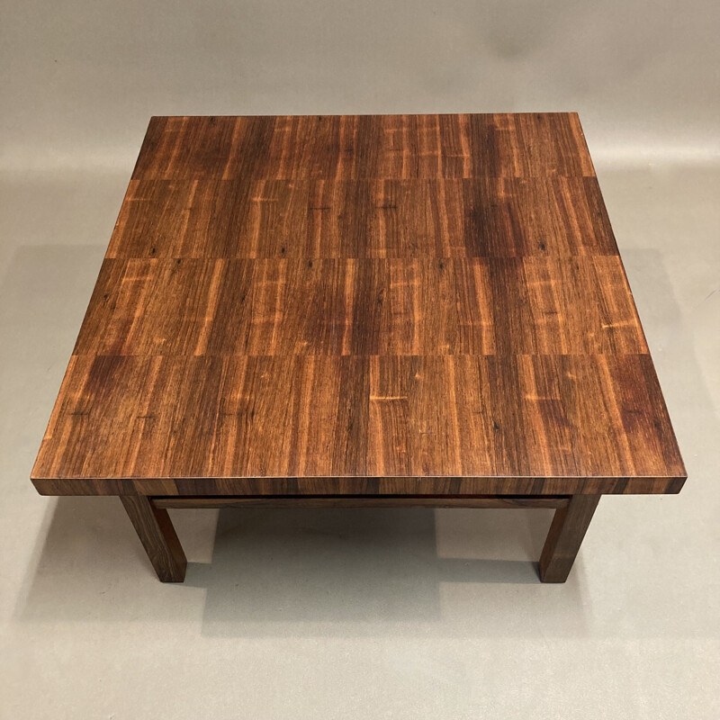 Mid century scandinavian rosewood coffee table by Kai Kristiansen for Bramin, 1950s