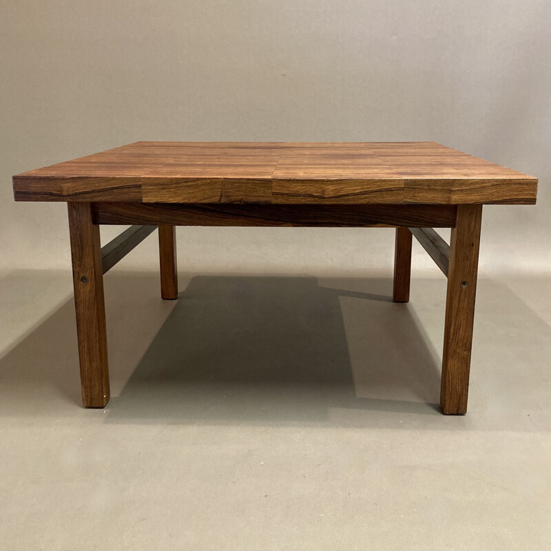 Mid century scandinavian rosewood coffee table by Kai Kristiansen for Bramin, 1950s