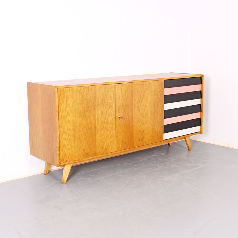 Vintage sideboard by Jiri Jiroutek 1960s