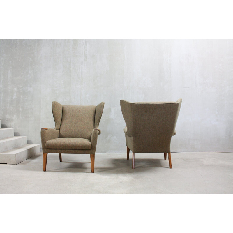 Paire de 2 fauteuils wingback de Parker Knoll, Royaume-Uni 1960