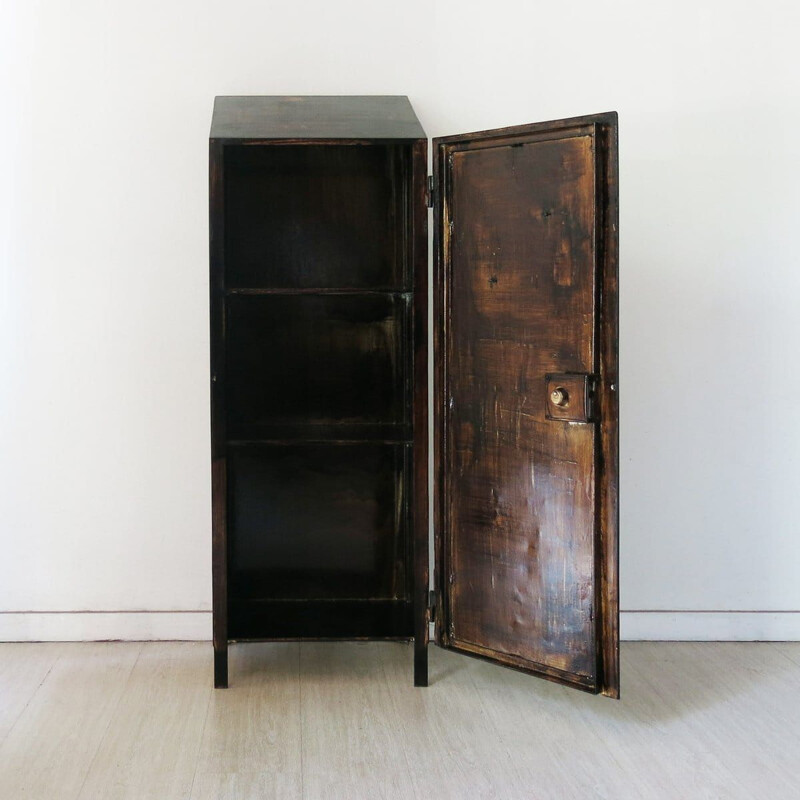 Vintage workstation cabinet, Portugal 1970s