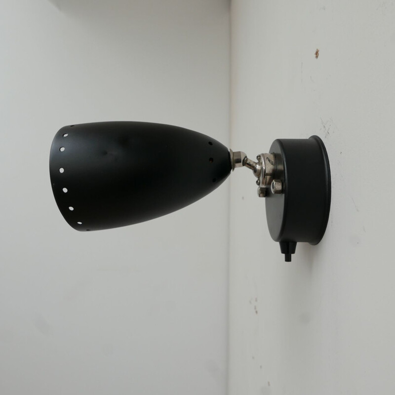 Pair of adjustable vintage wall sconces