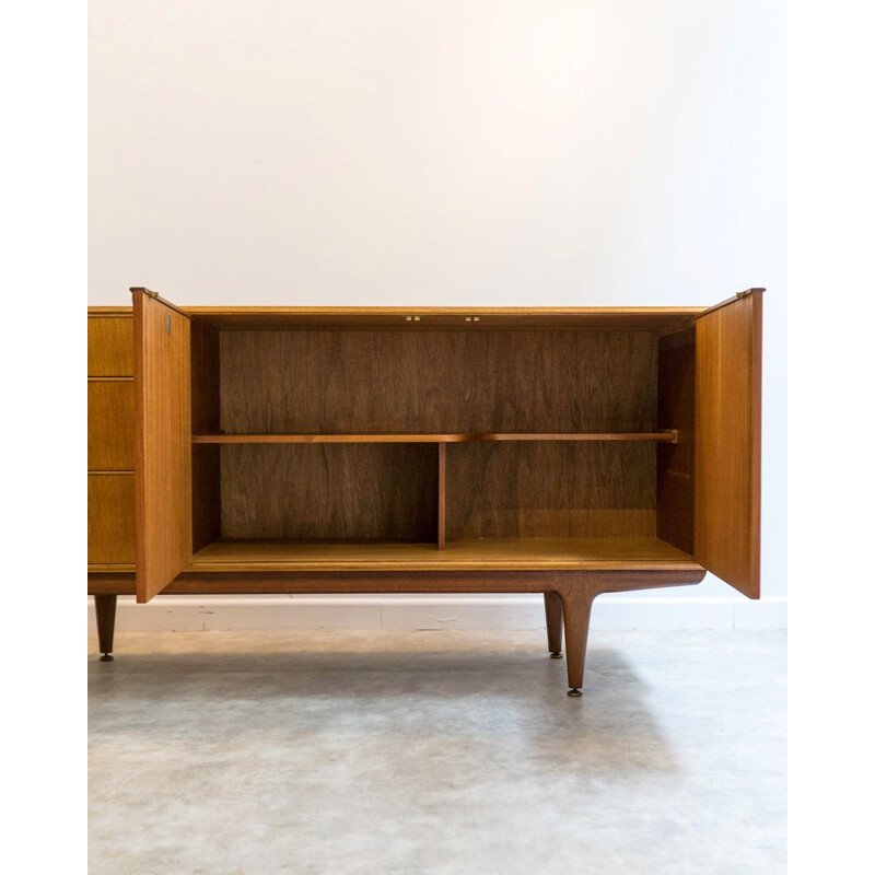 Mid century teak sideboard model MOY by T. Robertson for Mcintosh, UK 1970s