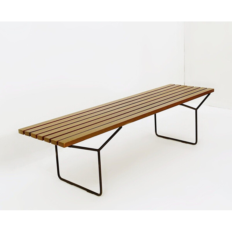 Vintage mod 400 bench by Harry Bertoia for Knoll international, Germany 1950s