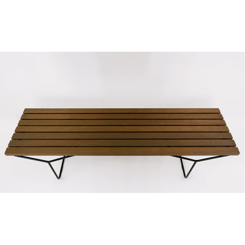 Vintage mod 400 bench by Harry Bertoia for Knoll international, Germany 1950s