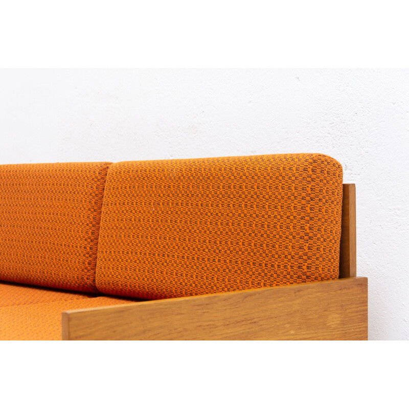 Mid century folding sofa by Interier Praha, Czechoslovakia 1960s