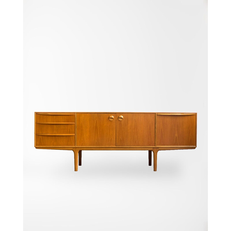 Enfilade Dunfermline vintage en teck par T. Robertson pour Mcintosh, Royaume-Uni 1960