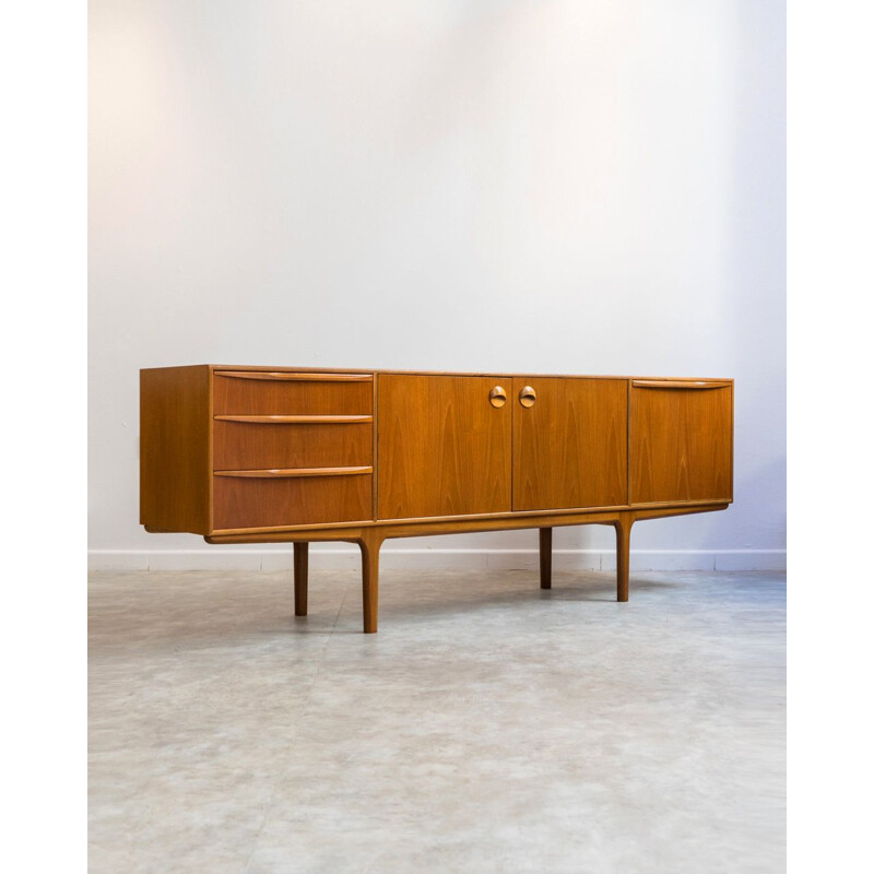 Mid century teak sideboard Dunfermline by T. Robertson for Mcintosh, UK 1960s