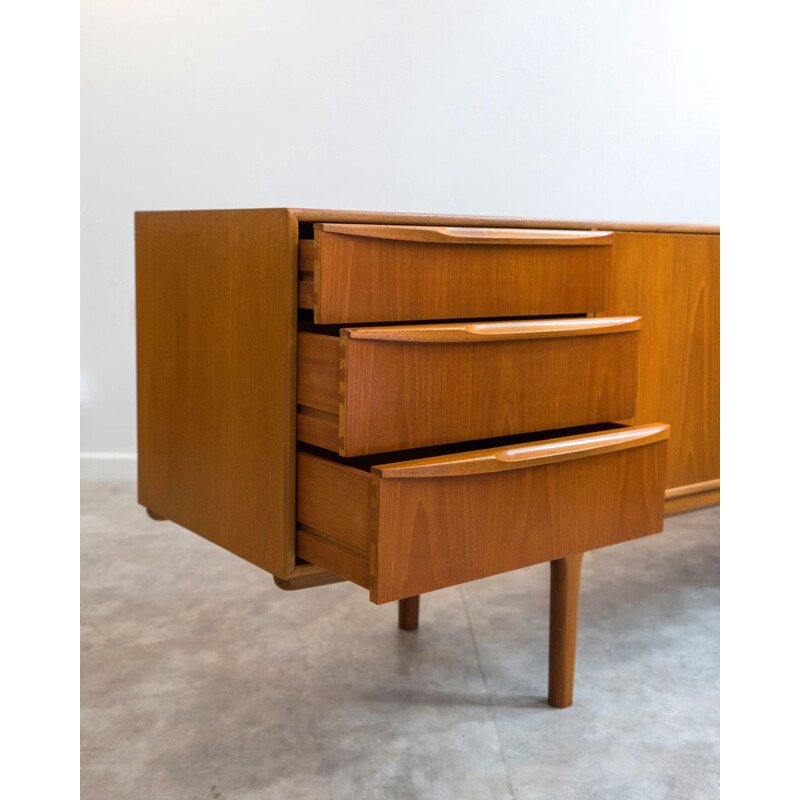 Mid century teak sideboard Dunfermline by T. Robertson for Mcintosh, UK 1960s