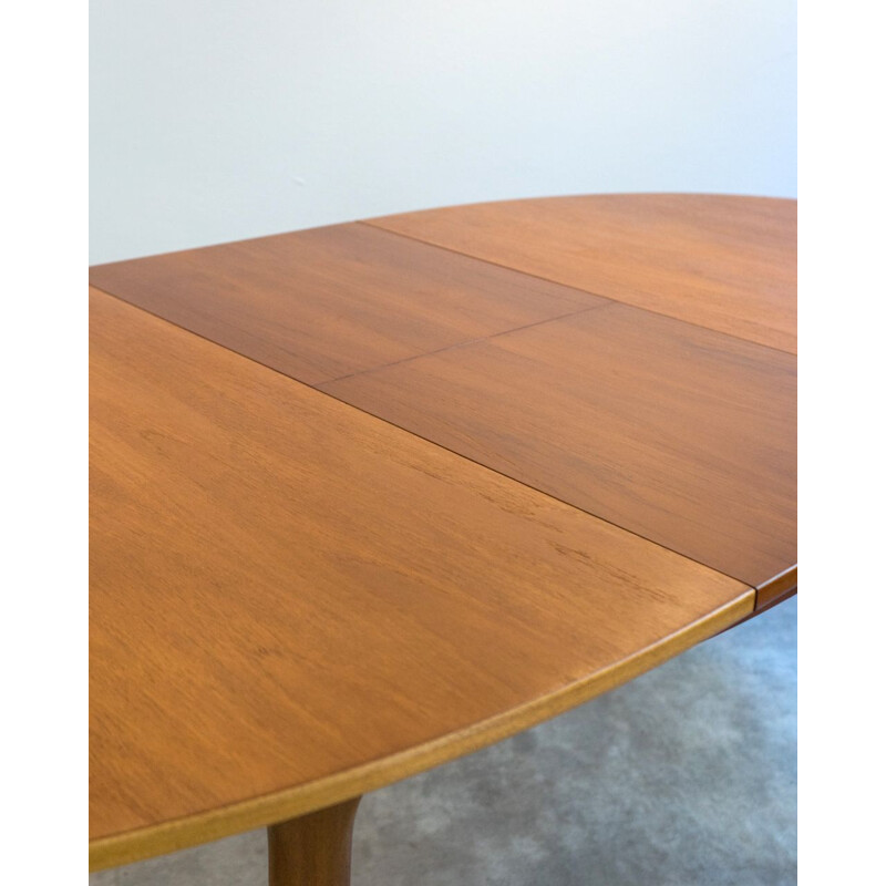 Mid century teak extendable dining table by Mcintosh, UK 1970s