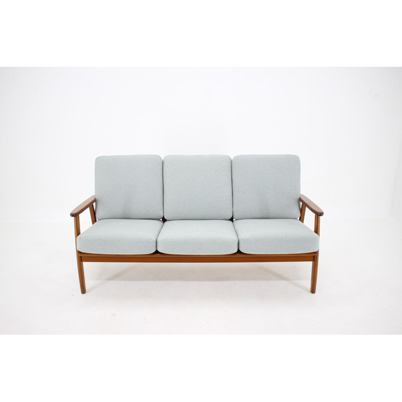 Vintage teak 3-seater sofa, Denmark 1960s