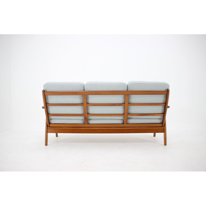 Vintage teak 3-seater sofa, Denmark 1960s