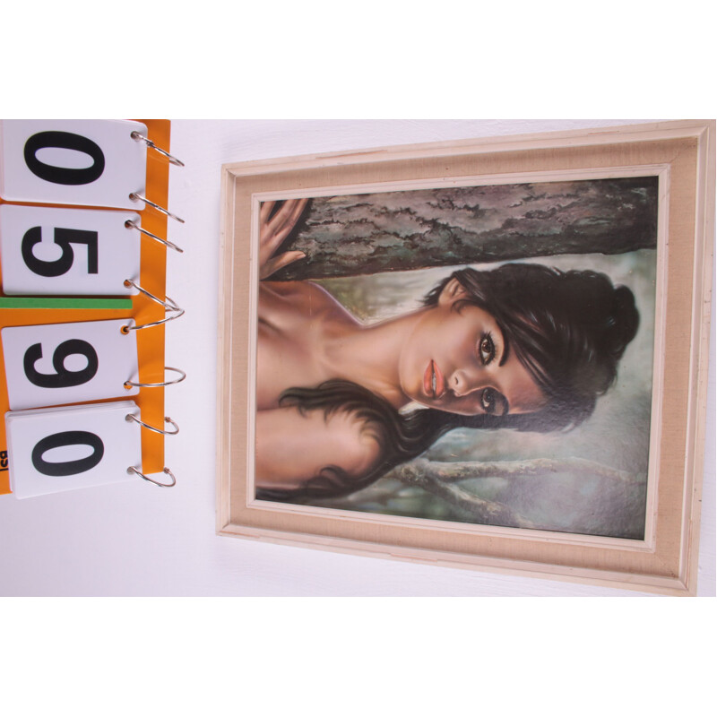 Vintage Tina fine Art print retro Kitsch by J H Lynch