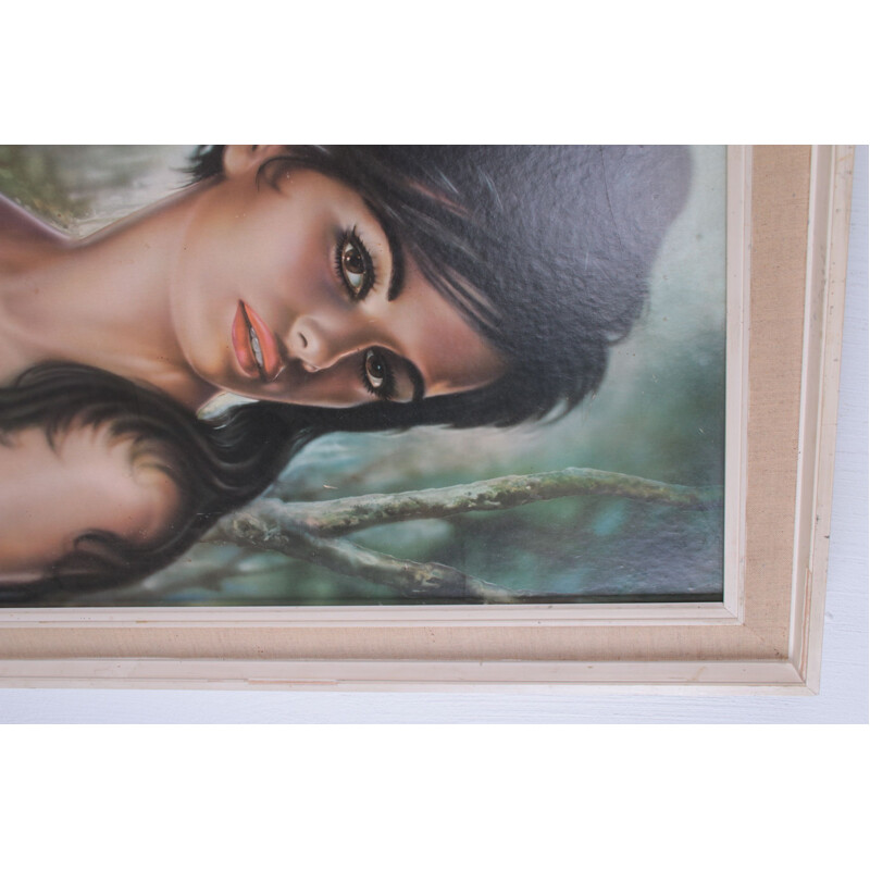 Vintage Tina fine Art print retro Kitsch by J H Lynch