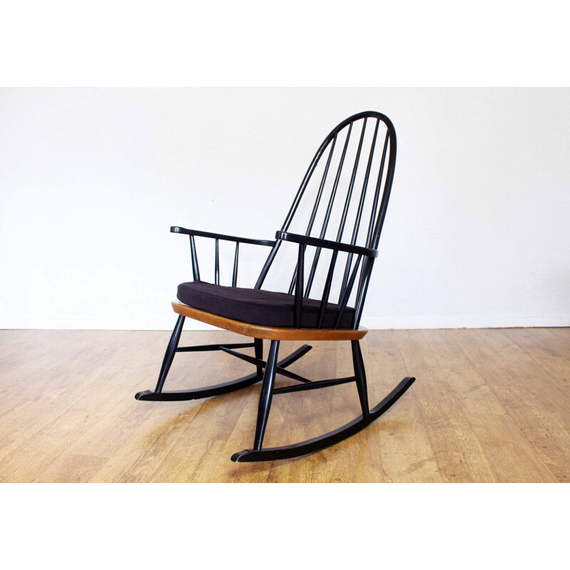 Vintage scandinavian style rocking chair, 1960s