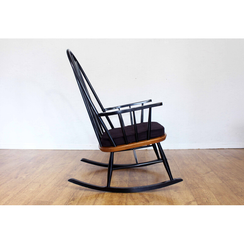 Vintage scandinavian style rocking chair, 1960s