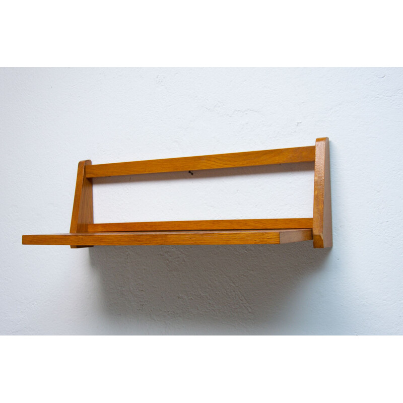 Vintage wall shelf by Uluv, Czech 1960