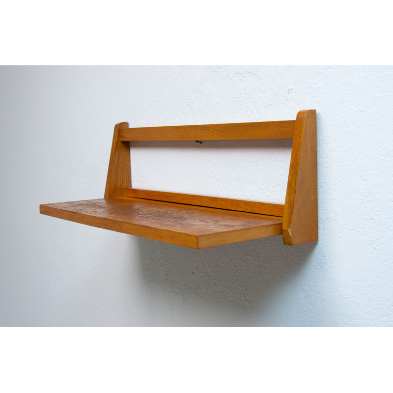 Vintage wall shelf by Uluv, Czech 1960