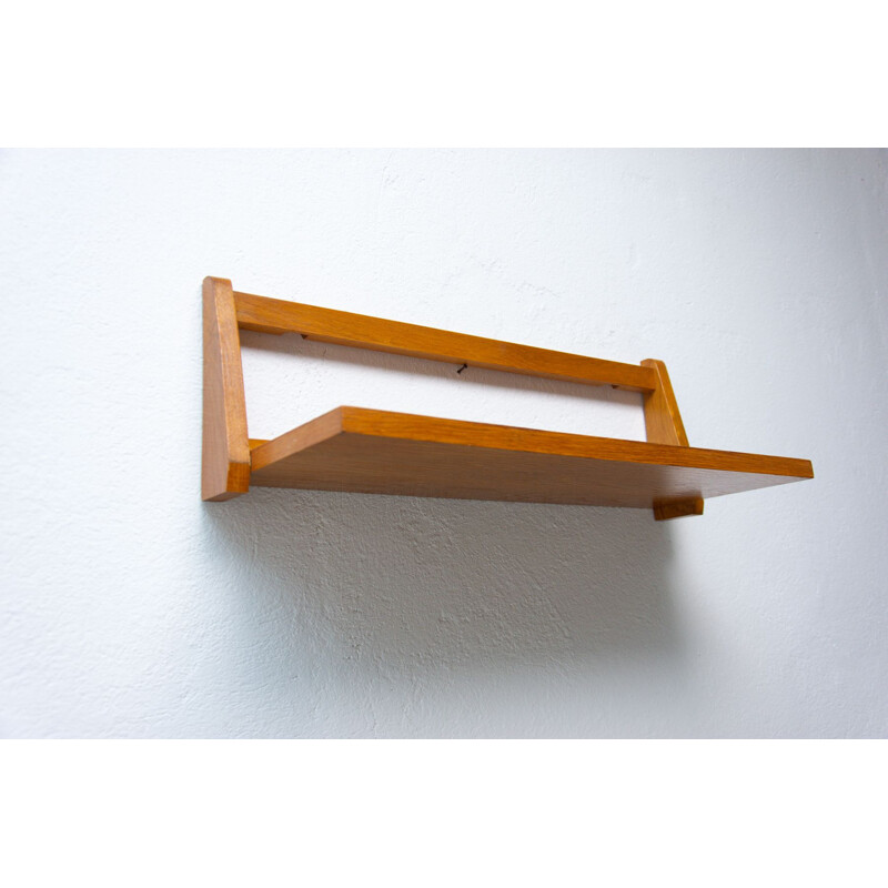 Vintage wall shelf by Uluv, Czech 1960