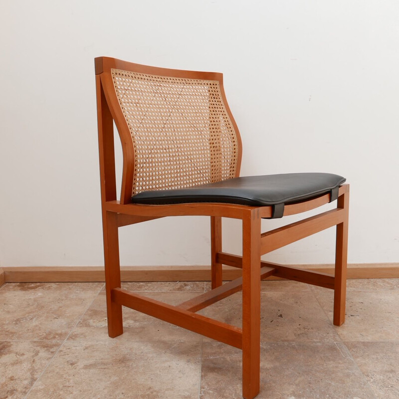 Set of 3 mid-century chairs by Rud Thygesen and Johnny Sørensen, Denmark 1970s