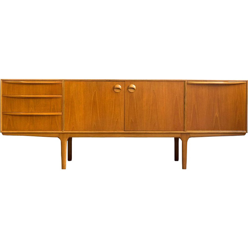 Mid century teak sideboard Dunfermline by T. Robertson for Mcintosh, UK 1960s