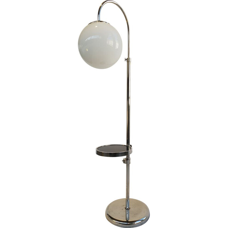 Vintage adjustable Art deco floor lamp