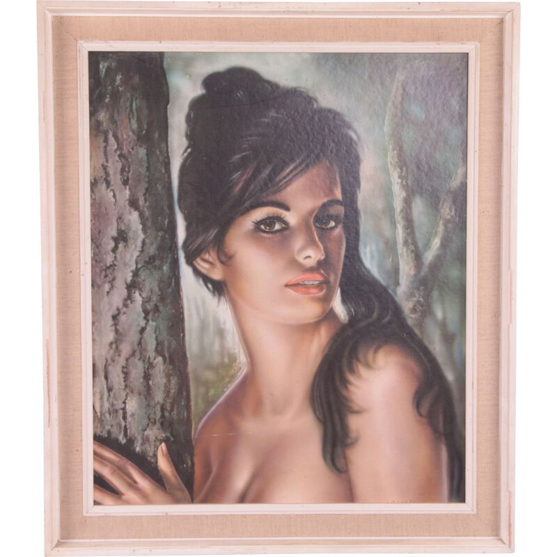 Vintage Tina fine Art print retro Kitsch by J H Lynch