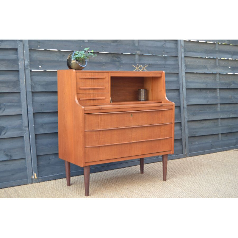 Vintage teak desk, Denmark 1960s