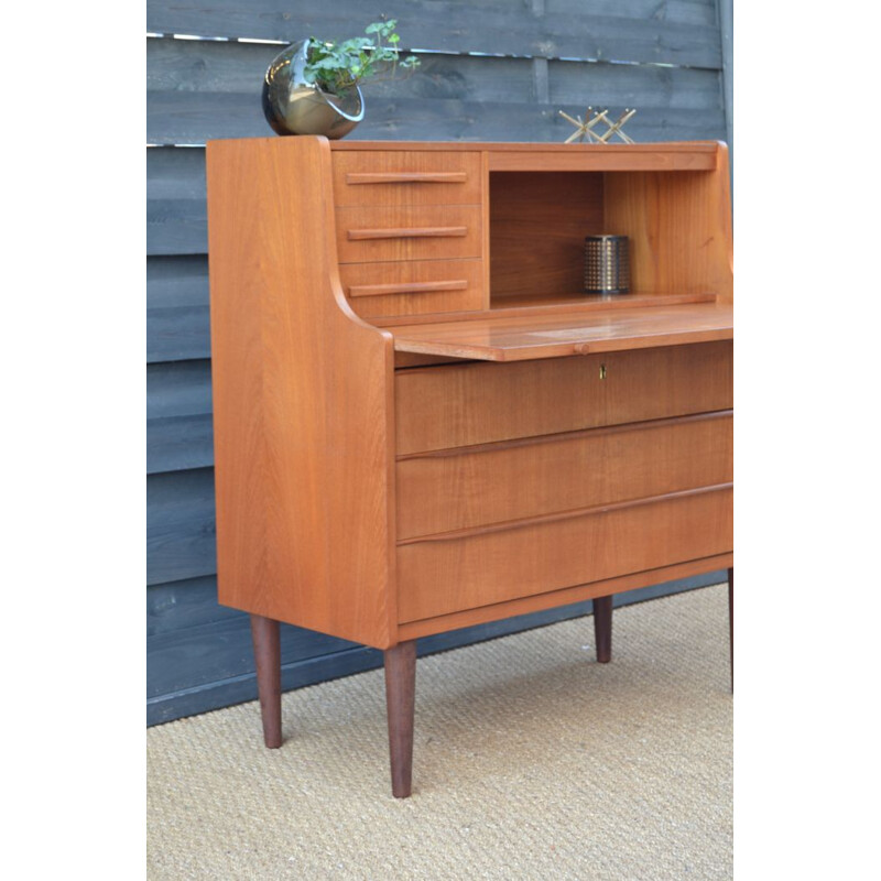 Vintage teak desk, Denmark 1960s