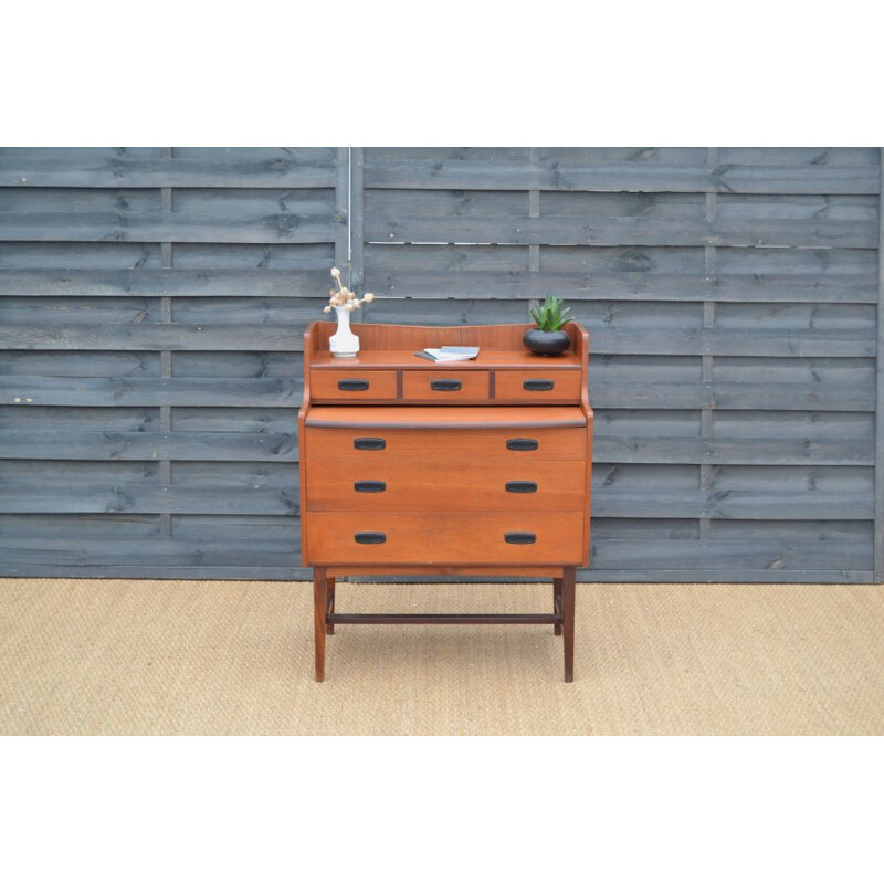 Vintage Danish teak desk, 1960s